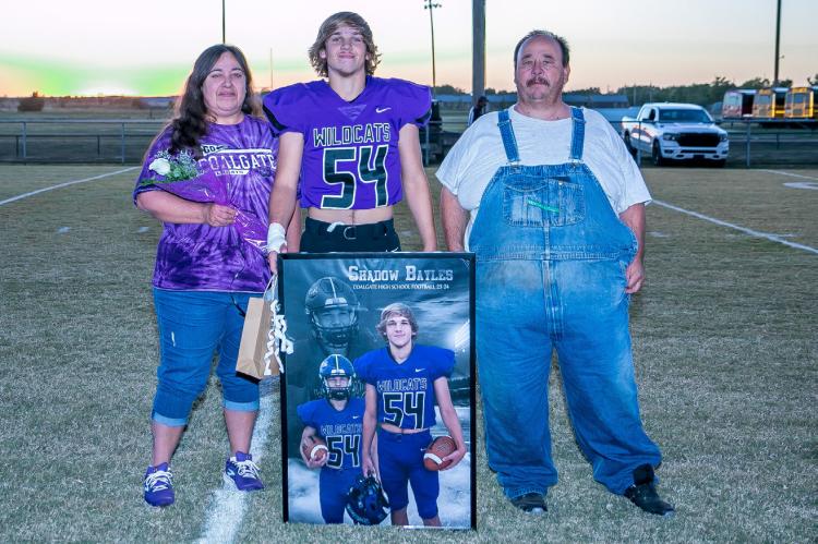 Coalgate Fall Senior Night