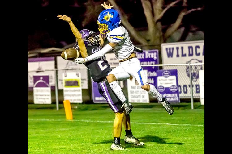 Kado Pebworth comes up with a huge defensive play, breaking up the pass intended for the Antlers receiver.