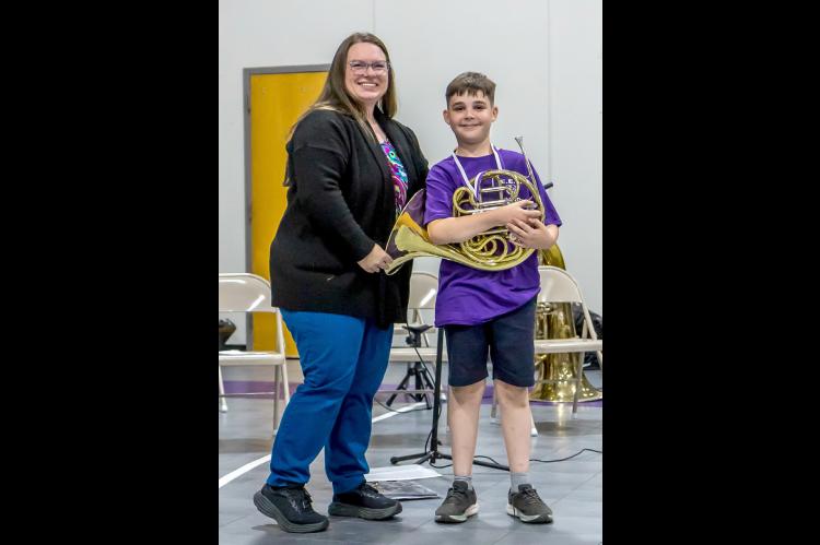 Stacia Coats and Jameson Sullivan- Overall Outstanding 5th grade Student