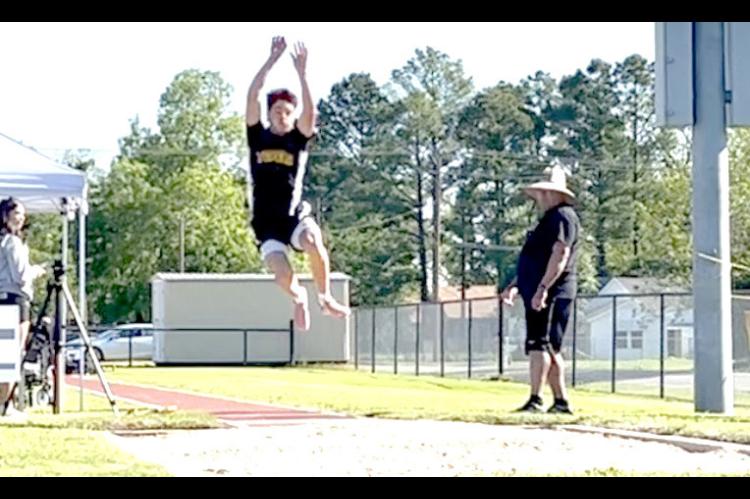 TUPELO TRACK REGIONALS – Tupelo Sophomore Ryder Johnson competed and placed 3rd in the Regional Long Jump with a length of 19 ft 10.5 inches to advance to the state tournament. This will be Tupelo’s first state track appearance. Congratulations Ryder.
