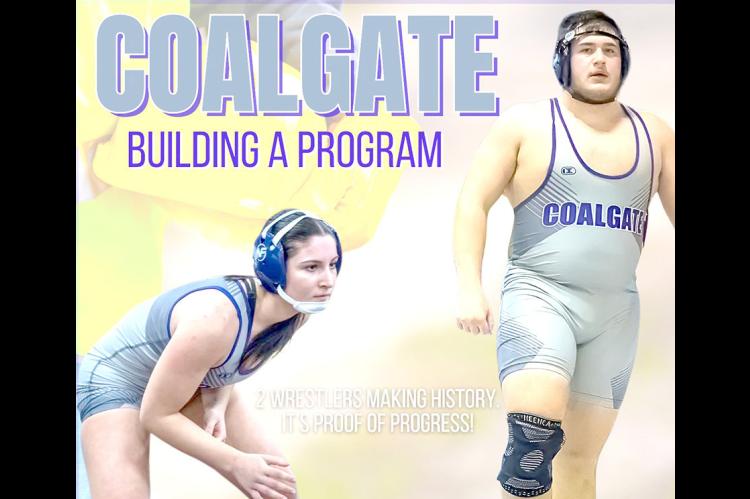 Newly Established Coalgate Wrestling Program Makes History