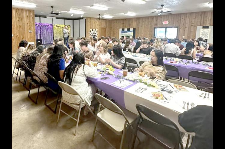 Coalgate and Tupelo seniors were honored guests at the 2025 senior banquet.