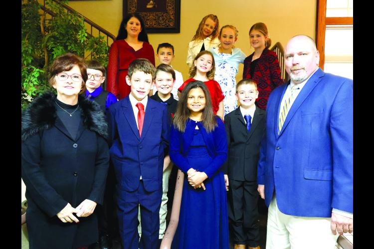 Congratulations to the Tupelo school students pictured above.