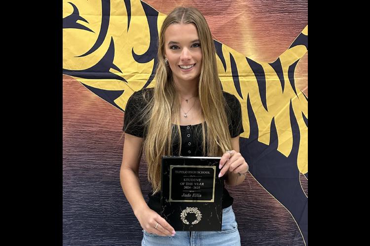 Tupelo High School Student of the Year SeniorJade Ellis