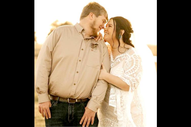 INTRODUCING MR. AND MRS. TREVOR ALLEN — Trevor Allen and Kortnie Haney were married on March 22, 2025, in Allen, OK. The bride is the daughter of Kevin and Krissie Haney and the granddaughter of George and Ione Haney and Sally and the late David Wiggins