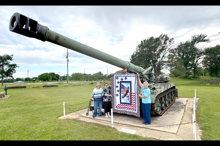 Monday, May 5th, Coal County OHCE presented a handmade quilt to Patrick Jackson, veteran and member of the Coalgate VFW Post 1198. The quilt is OHCE’s community service project for OHCE Week 2025. Coal County OHCE members pictured are Barbara Elkins, Na