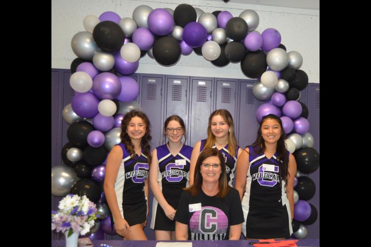 COALGATE WALLACE BYRD MS CHEERLEADERS