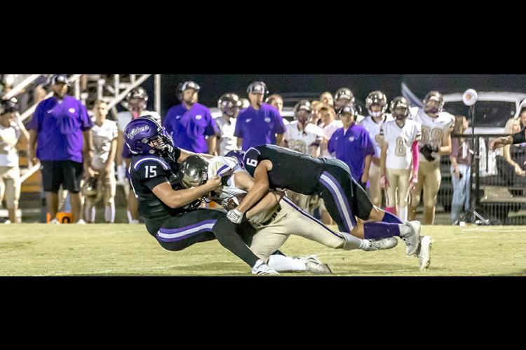 Easton Loudermilk and Jase Burris combine for monster stop against Community Christian