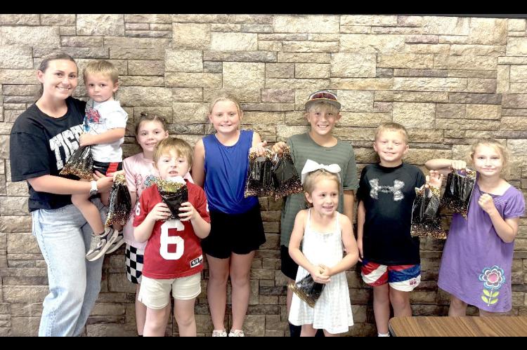 TUPELO ELEMENTARY AUGUST STAR STUDENTS- PRE-K THROUGH 3RD NAMED! Bethany and Cohen Parker, 1st Grade-Alyvia Hamer, 5th Grade-Ryleigh Rowell, 4th Grade-Andruw Ybarra, 3rd Grade-Kampton Davis, 2nd Grade- Ester Dickinson, KG- Thomas Bray and Pre-4-Denni McCoy.
