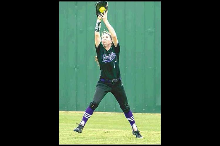 Senior center fielder Rylie Wood #17 — Named to the 2A District 7 All District team as well as the 2A Region 6 All Regional team.
