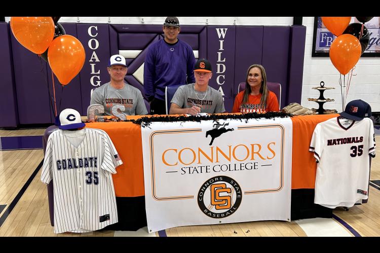 COALGATE SENIOR CADE COMETTI SIGNS WITH CONNERS STATE COLLEGE