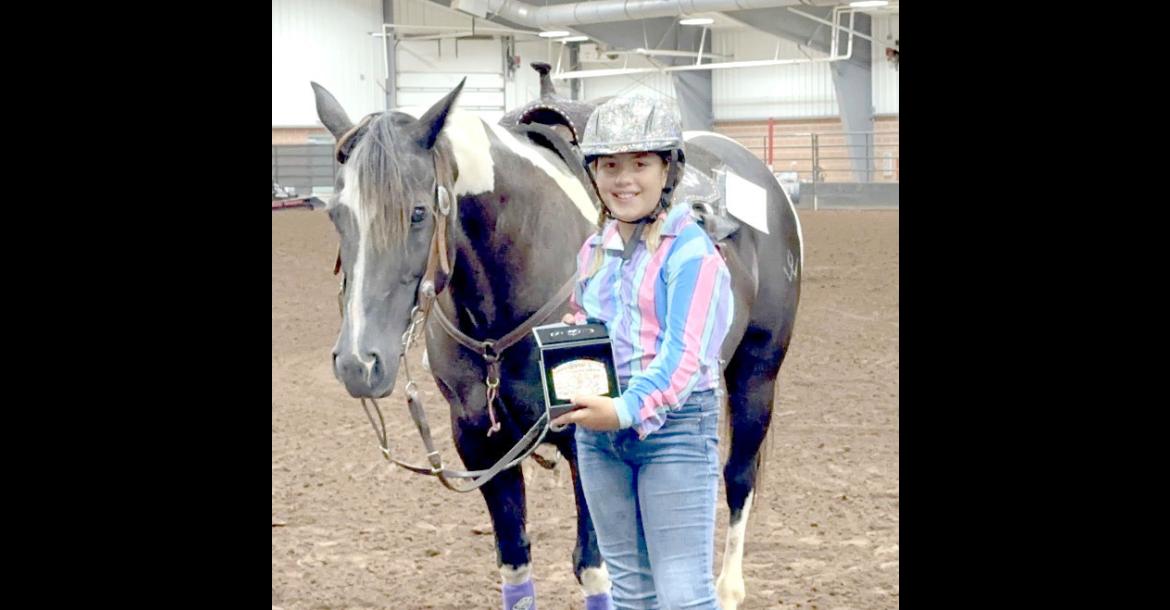 Raylee Winters (Pictured Left) competed in the Oklahoma State 4-H Horse Show. Raylee is the 2026 State Champion Junior Stake Race Winner. Raylee also placed 3rd in the Junior Barrel Racing and Pole Bending categories.