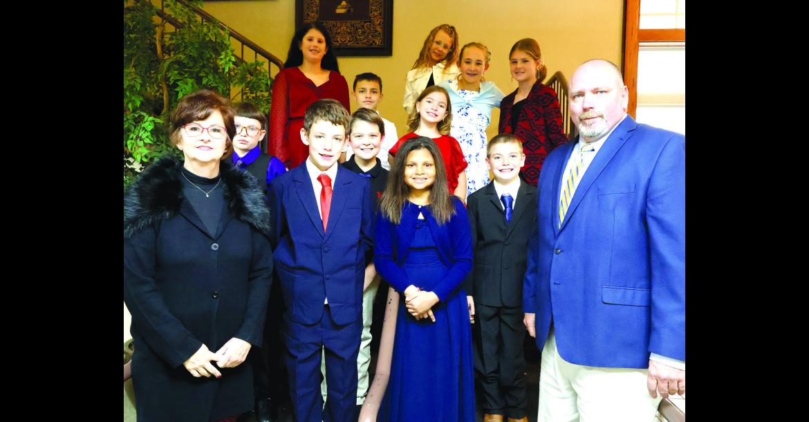 Congratulations to the Tupelo school students pictured above.
