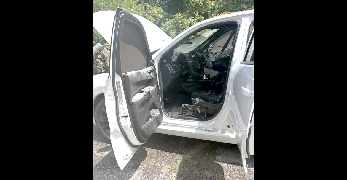 At approximately 3:30 PM on July 20th in the area of old Highway 3 and 48 east of Tupelo a call was received about a vehicle fire. The vehicle was a 2021 Dodge Durango. Responders were Tupelo Police Department, Tupelo Fire Department, Coal County Sheriff’s Department along with Coal County EMS. No injuries were reported.