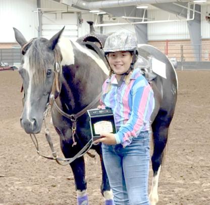 Raylee Winters (Pictured Left) competed in the Oklahoma State 4-H Horse Show. Raylee is the 2026 State Champion Junior Stake Race Winner. Raylee also placed 3rd in the Junior Barrel Racing and Pole Bending categories.