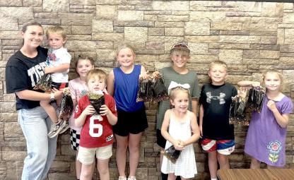 TUPELO ELEMENTARY AUGUST STAR STUDENTS- PRE-K THROUGH 3RD NAMED! Bethany and Cohen Parker, 1st Grade-Alyvia Hamer, 5th Grade-Ryleigh Rowell, 4th Grade-Andruw Ybarra, 3rd Grade-Kampton Davis, 2nd Grade- Ester Dickinson, KG- Thomas Bray and Pre-4-Denni McCoy.