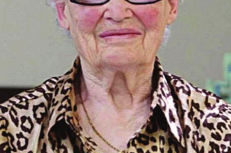 Service today for Betty Jo Young