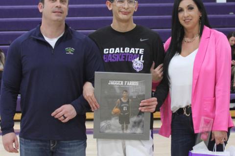 Coalgate HS athletes recognized at Spring Senior Night