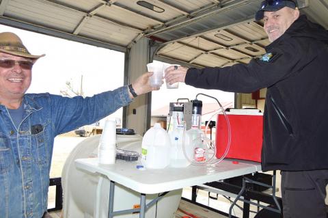 Clarita FD obtains water purification system