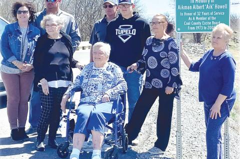 Bridge dedicated to Aikman Albert Howell