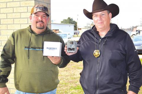 FORMER DEPUTY DONATES GAME CAMERAS TO SHERIFF’S OFFICE