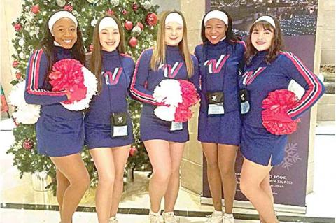 LOCAL ALLAMERICAN CHEERLEADERS PERFORM IN LONDON NEW YEAR’S DAY PARADE