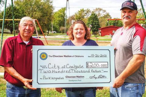 Choctaw Development Fund Awards $200,000 to Coalgate