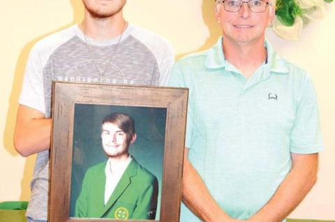 Kallie Chapman and Jace Stephens inducted