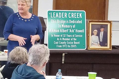 Bridge dedicated to Aikman Albert Howell