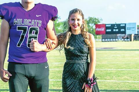 Breanna Hale crowned CHS Football Homecoming Queen