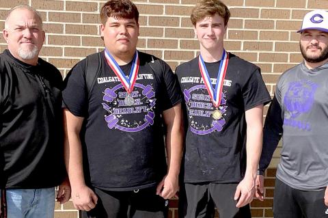 CHS powerlifters to