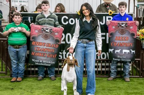 Coal County Junior Livestock Show Premium Sale Results