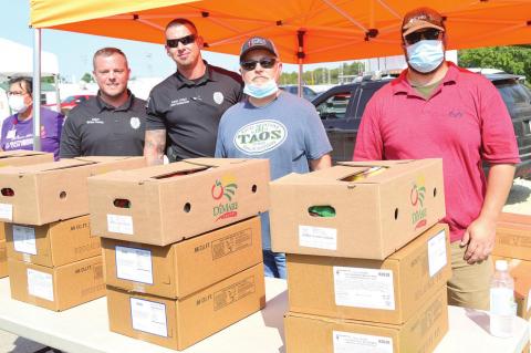 Tupelo hosts Chickasaw Nation Farmers to Families Food Distribution event