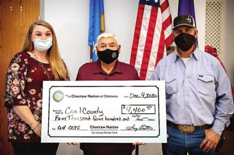 Choctaw Nation Community Partner Fund Awards $11,000 to City of Coalgate and Coal County