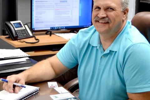 Aaron Blue featured in “Oklahoma Firefighter” magazine