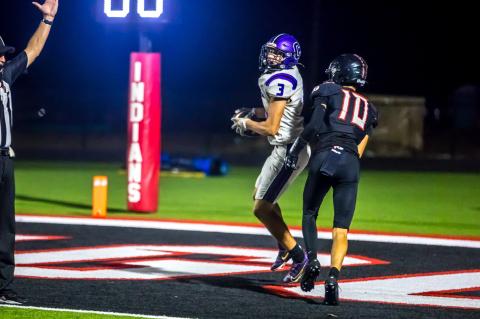 Weston Lackey comes down with the football for the touchdown!