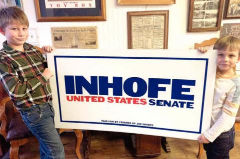 for their future....for yours Re-Elect Senator Jim Inhofe