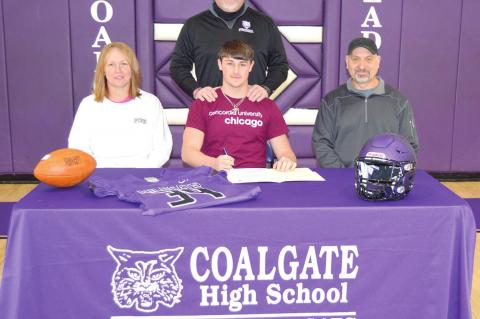 CHS senior Brent Johnson signs with Concordia University Chicago