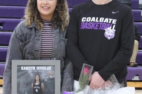 Coalgate HS athletes recognized at Spring Senior Night