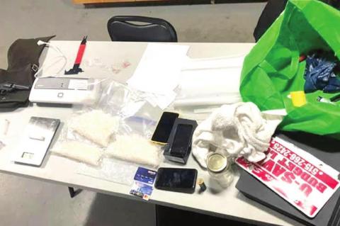 Traffic stop leads to seizure of 2.47 pounds of meth