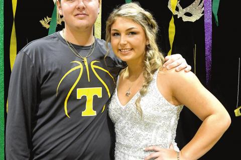 Shalyn McCollum and Bentley Bills crowned Tupelo HS homecoming queen, king