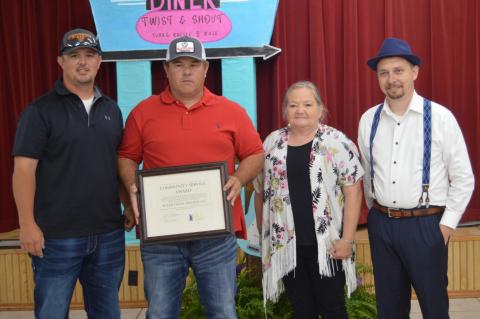 Blackhawk Services receives Community Service Award