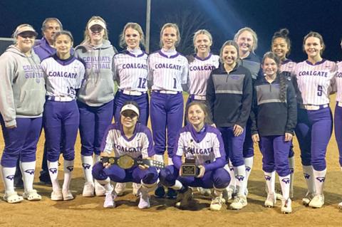 COALGATE LADY CATS RUNNER UP IN THE HENRYETTA TOURNAMENT