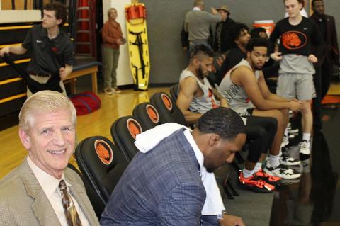 Steve Hudson honored at special ECU ceremony