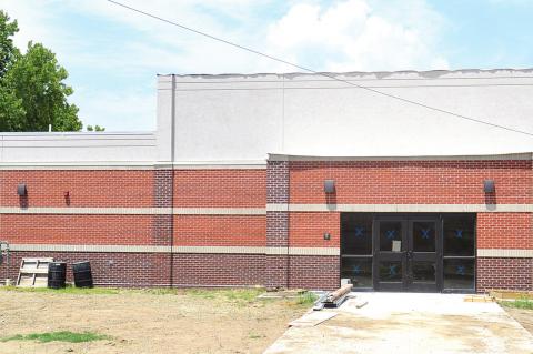 New Coalgate School cafeteria/safe room almost finished