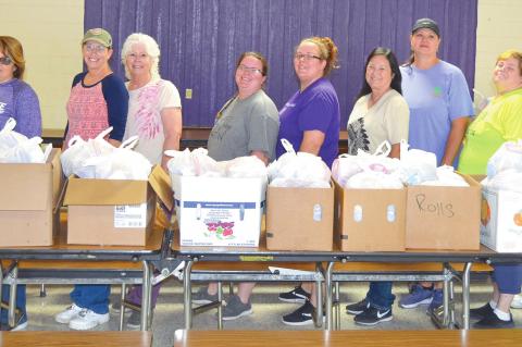 Senior Citizens, kids still being fed!