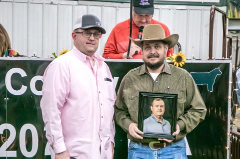 Steve Ake inducted into Coal County Fair Board Hall of Fame