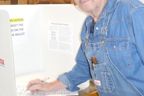 General Election early voting stats for Coal County