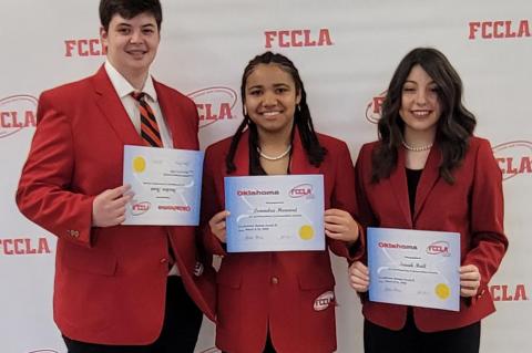 Coalgate FCCLA brings home state awards