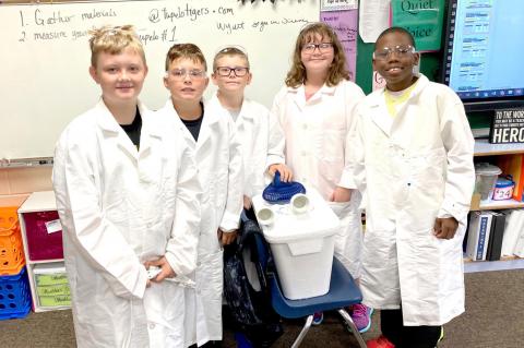Tupelo 5th Graders begin school in a “cool” way!